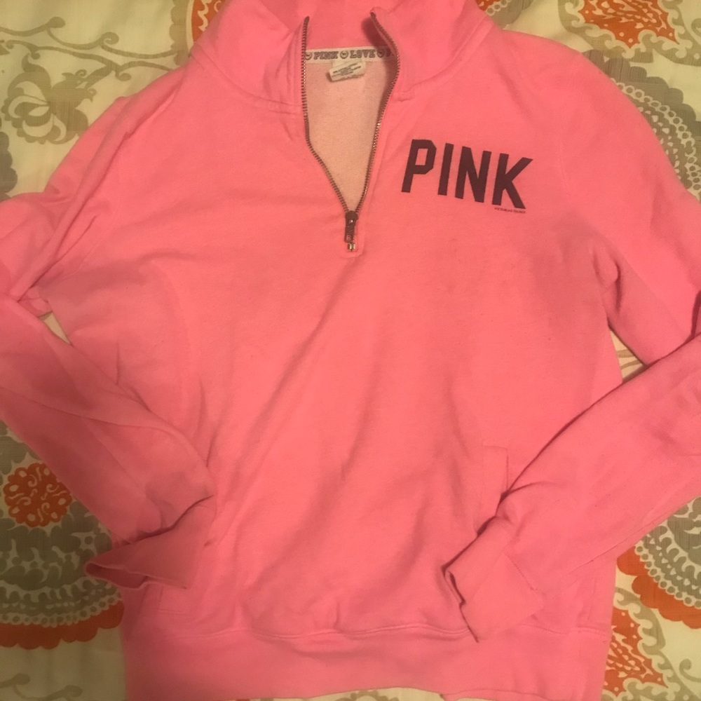 Victoria’s Secret pink sweatshirt